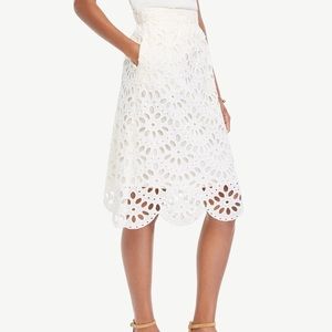 Scalloped Full Skirt